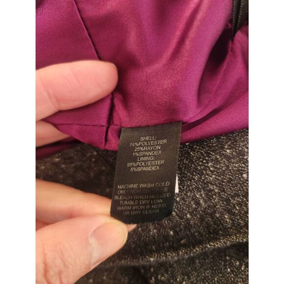 White House Black Market tweed sheath dress size 10 - Picture 11 of 11